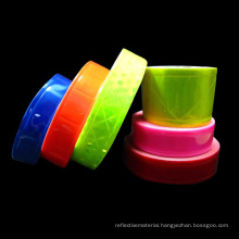 Safety Reflective Material For Clothing With Non-Adhesive PVC Tape